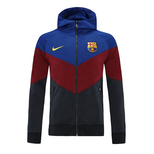 Hoodies Barcelona 2021-22 Blau